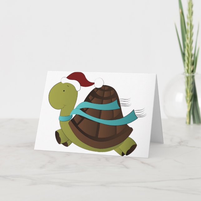 Schildkröte Weihnachten (Vorderseite)