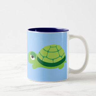 Schildkröte Zweifarbige Tasse