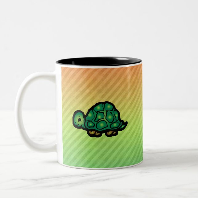 Schildkröte Zweifarbige Tasse (Links)