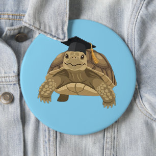 Schildkröten-Abschluss-Pin - Süßes individuelles K Button