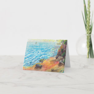 Schildkröten am Strand Karte