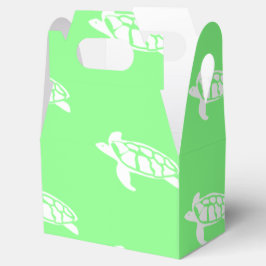 Schildkröten auf Sea Green Geschenkschachtel