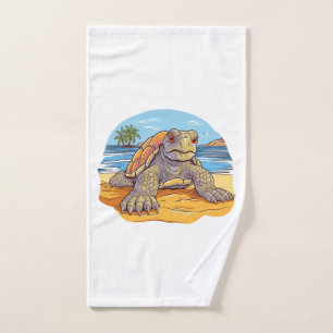 Schildkröten-Carton-Strand Handtuch