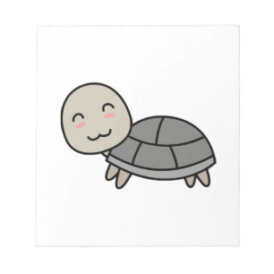 Schildkröten-Comic-Tier Notizblock