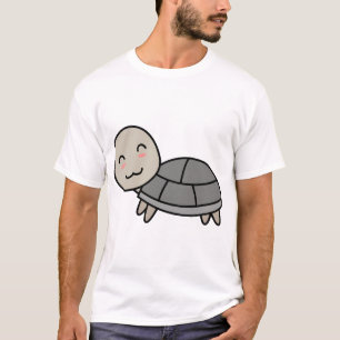 Schildkröten-Comic-Tier T-Shirt