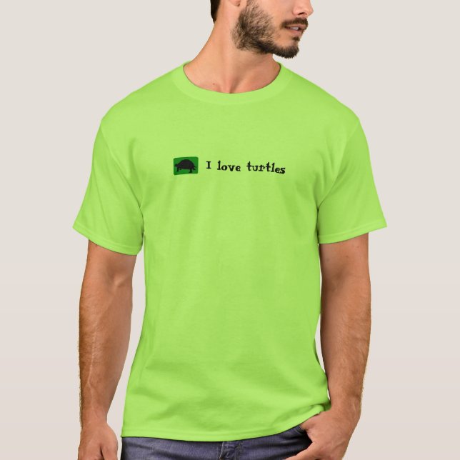 Schildkröten der Liebe I T-Shirt (Vorderseite)