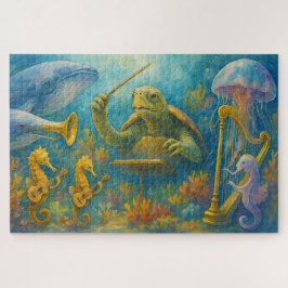 Schildkröten Dirigent Ozean Symphonie Orchester Me Puzzle