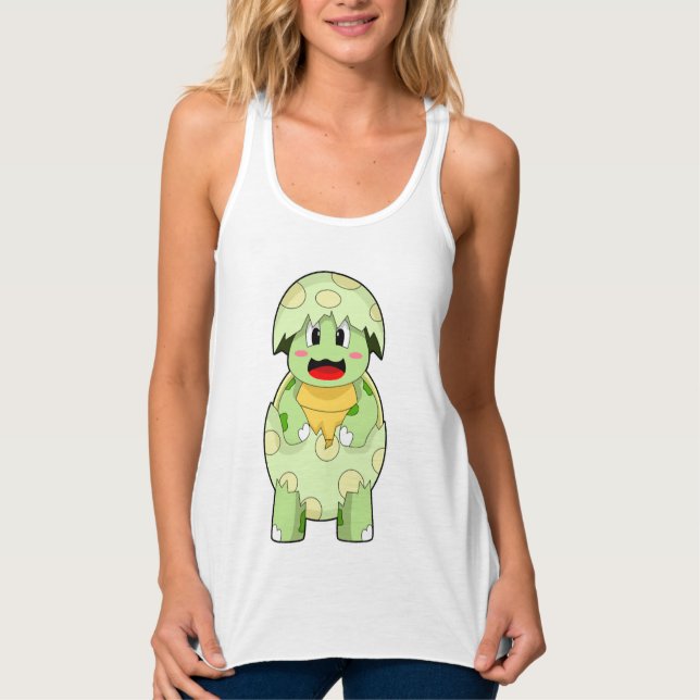 Schildkröten-Eierschale Tank Top (Vorderseite)