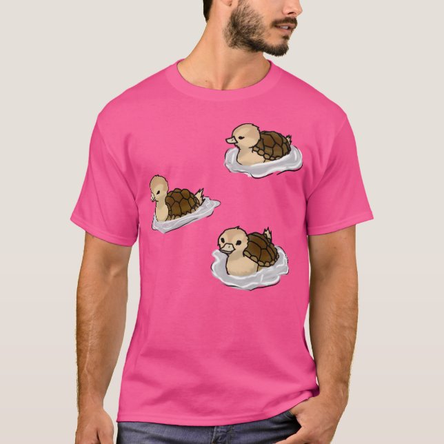 Schildkröten Enten T-Shirt (Vorderseite)