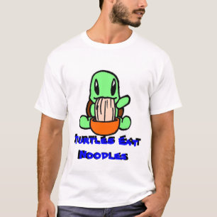Schildkröten essen Nudeln T-Shirt
