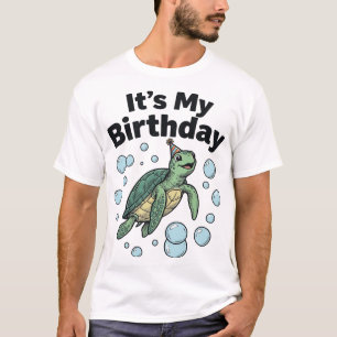 Schildkröten-Geburtstags-Shirt-Design_1 T-Shirt