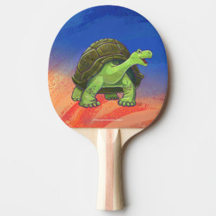 Schildkröten-Geschenke u. Zusätze Tischtennis Schläger