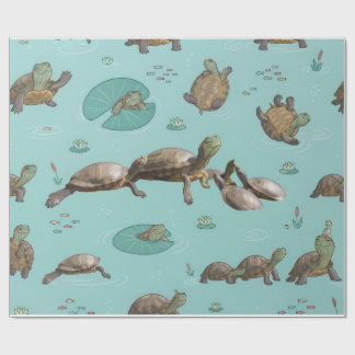 Schildkröten Geschenkpapier