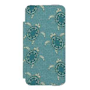 Schildkröten Hintergrund Incipio Watson™ iPhone 5 Geldbörsen Hülle