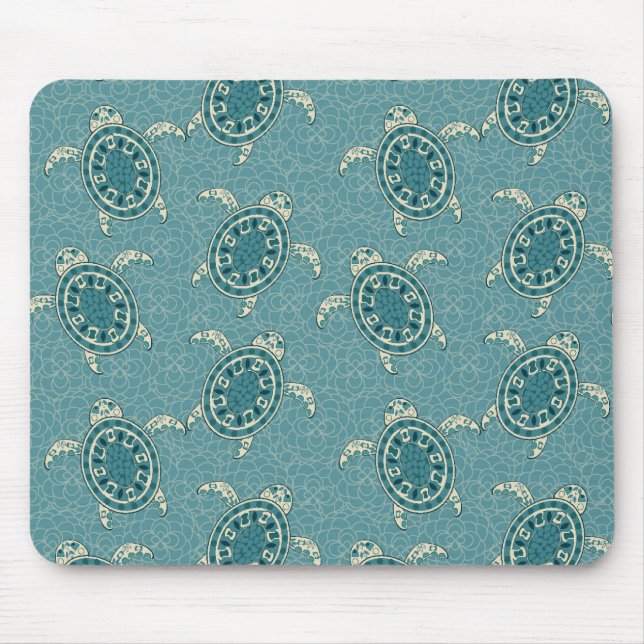 Schildkröten Hintergrund Mousepad (Vorne)