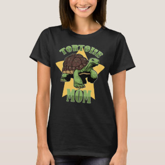 Schildkröten-Mama Vintage-Schildkröten Reptilienli T-Shirt