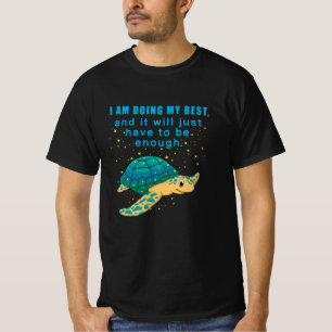 Schildkröten Meereswelt Meerestiere Idee T-Shirt