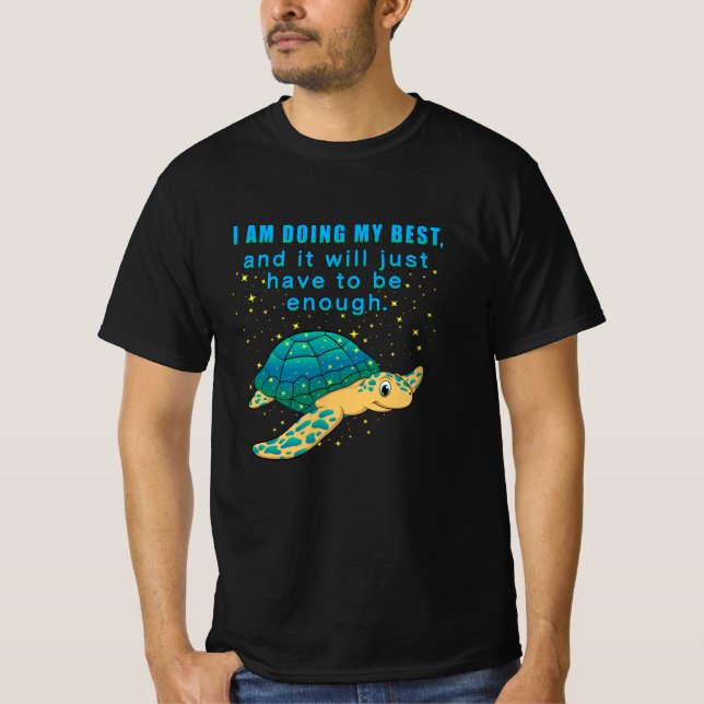Schildkröten Meereswelt Meerestiere Idee T-Shirt (Vorderseite)