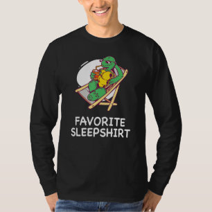 Schildkröten Nickerchen Schlafen Schlafen Pajama P T-Shirt