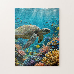 Schildkröten-Puzzle Puzzle