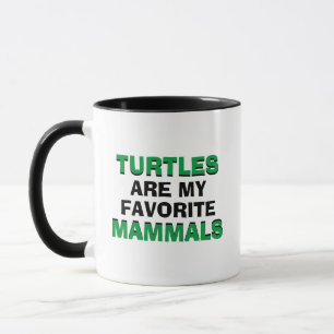 Schildkröten Säugetiere Kaffee Käse Biologie Witz Tasse