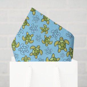 Schildkröten-Seidenpapier, Decoupage Meeresschildk Seidenpapier