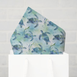 Schildkröten-Seidenpapier, Wasserfarben-Geschenk M Seidenpapier
