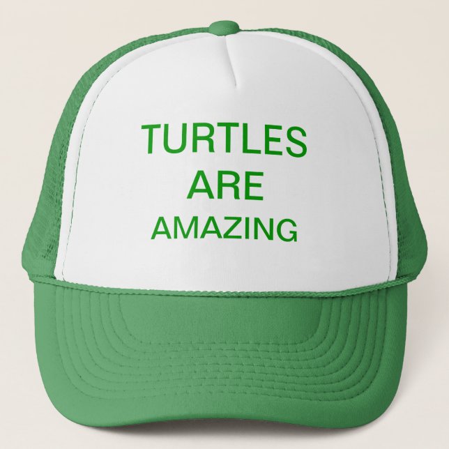 Schildkröten sind fantastisch truckerkappe (Vorderseite)