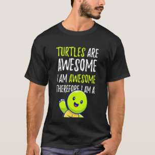 Schildkröten sind großartig, deshalb bin ich ein l T-Shirt