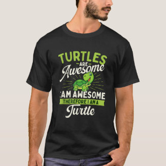 Schildkröten sind großartige wilde Cute Landschild T-Shirt