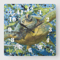 Schildkröten-Splatter-Kunst
