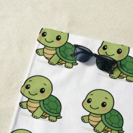 Schildkröten-Strandtuch Strandtuch