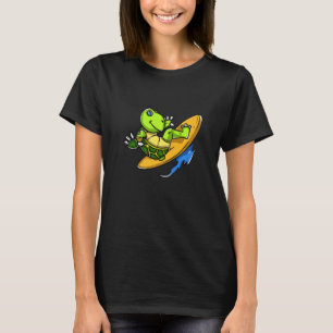 Schildkröten-Surf-Liebhaber-Geschenk Surf-Liebhabe T-Shirt