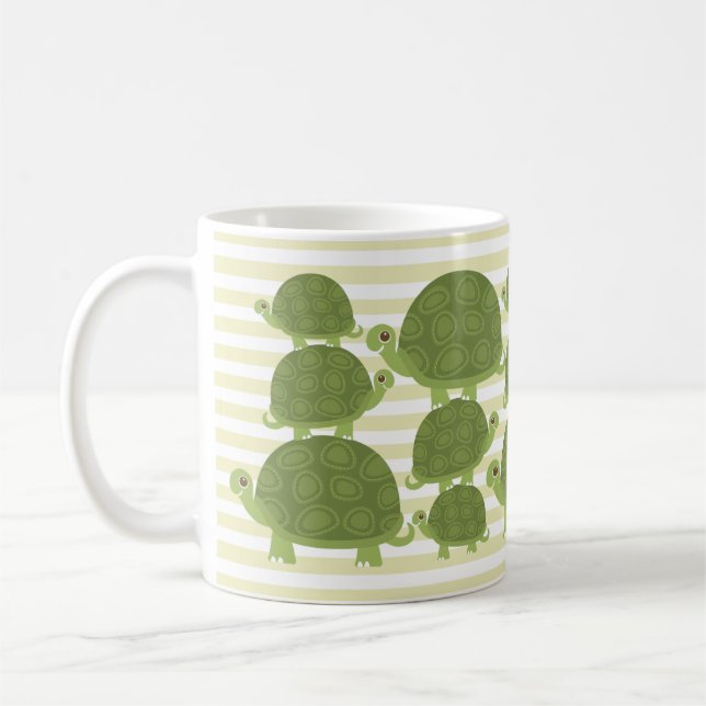 Schildkröten-Tasse Kaffeetasse (Links)