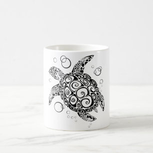 Schildkröten-Tasse, Rett der Schildkröten, Meeress Kaffeetasse