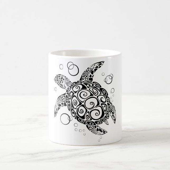 Schildkröten-Tasse, Rett der Schildkröten, Meeress Kaffeetasse (Mittel)