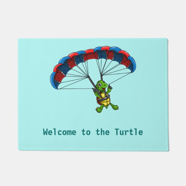 Schildkröten Türmatte (Vorderseite)