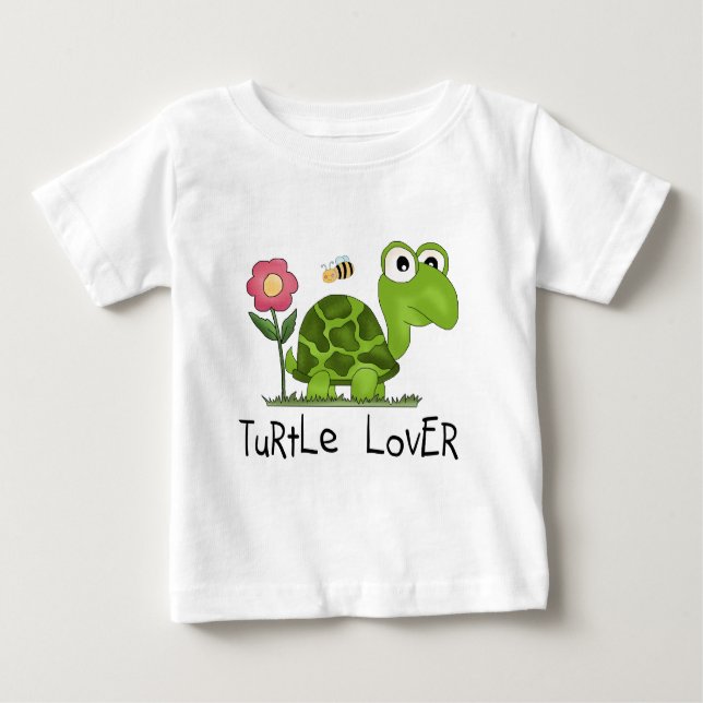 Schildkröten und Geschenke Baby T-shirt (Vorderseite)