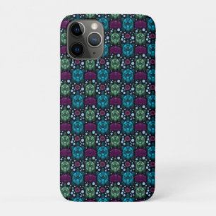 Schildkröten- und Lotusblumen-Muster Case-Mate iPhone Hülle