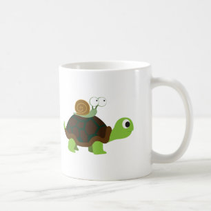 Schildkröten und Schnecken Kaffeetasse