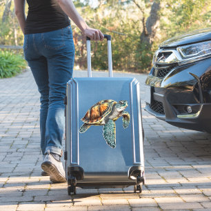 Schildkröten unter Wasser Aufkleber