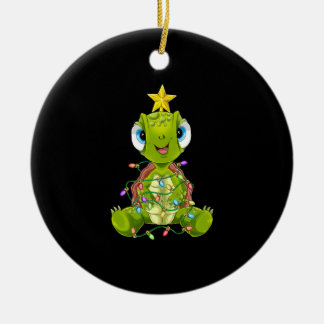 Schildkröten Weihnachtsbaum Weihnachtsfeier Weihna Keramik Ornament