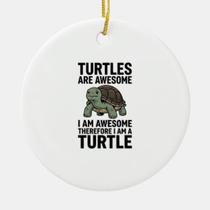 Schildkröten-Zitat Vintage-Gravur-Vektor-T-Shirt-D Keramik Ornament