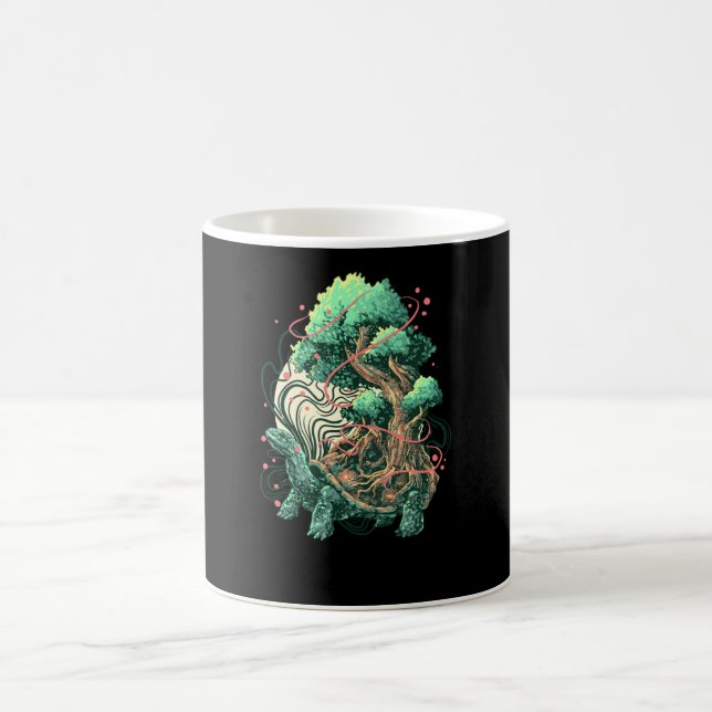 Schildkrötenbaum Kaffeetasse (Mittel)
