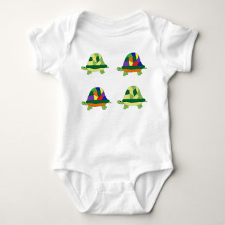 Schildkrötenbekleidung Baby Strampler