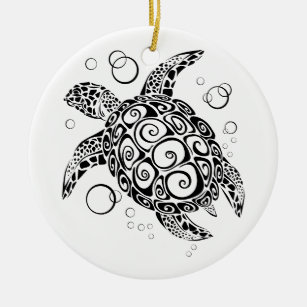 Schildkrötendekoration, die Schildkröten Gerettet, Keramik Ornament