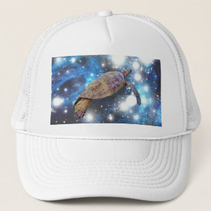 Schildkrötendrucke Truckerkappe