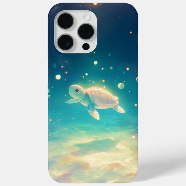 Schildkrötenfahrt durch das sonnige Meer Case-Mate iPhone Hülle (Rückseite)