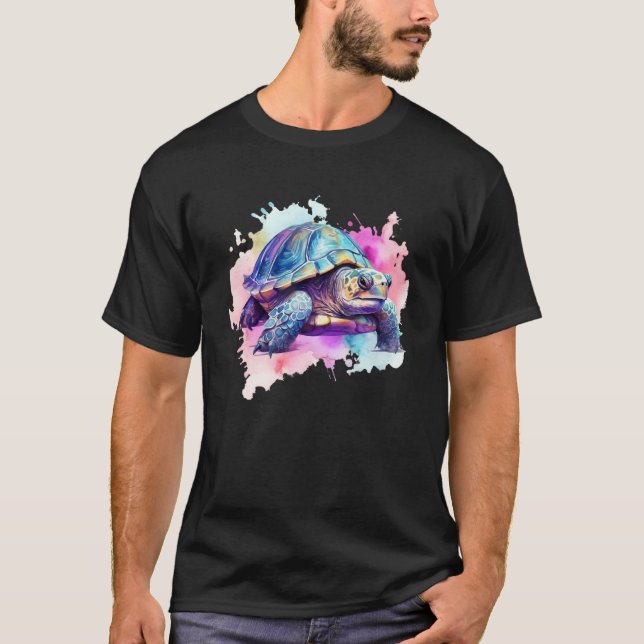 Schildkrötenfarben - Design Pers. T-Shirt (Vorderseite)