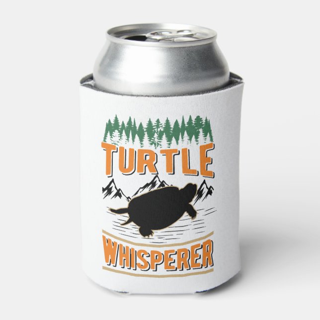 Schildkrötenflüsterer Mini Kopie Dosenkühler (Kanne Vorderseite)